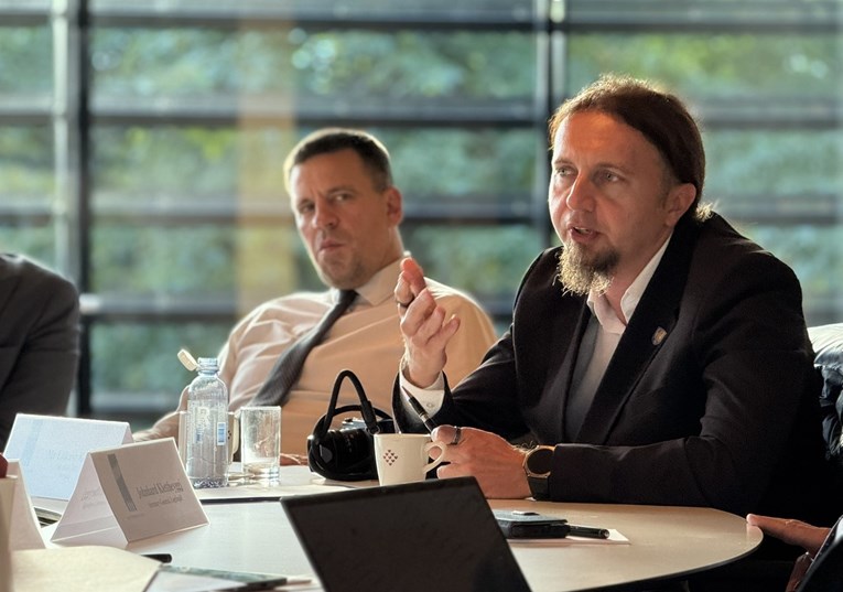 Jüri Ratas úr Estlandi og Łukasz Kohut úr Pólandi