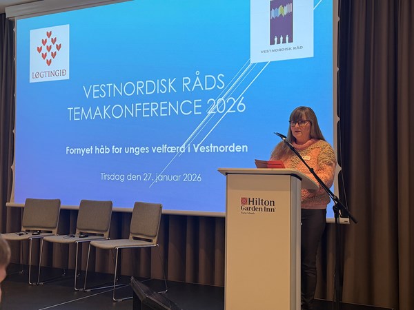 Bjørt Samuelsen, forkvinna fyri føroysku sendinevndina í Útnorðurráðnum