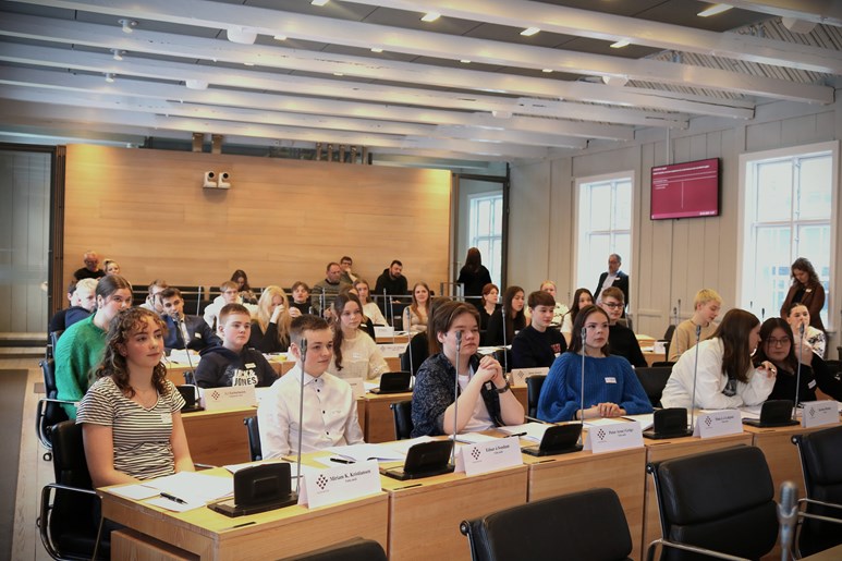 Frá Ungdómsting 2024