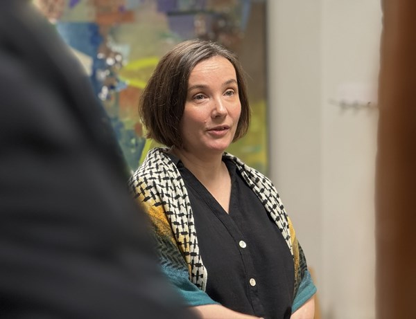 Alexandra á Dul, sjúkrahússtjóri á Klaksvíkar Sjúkrahúsi